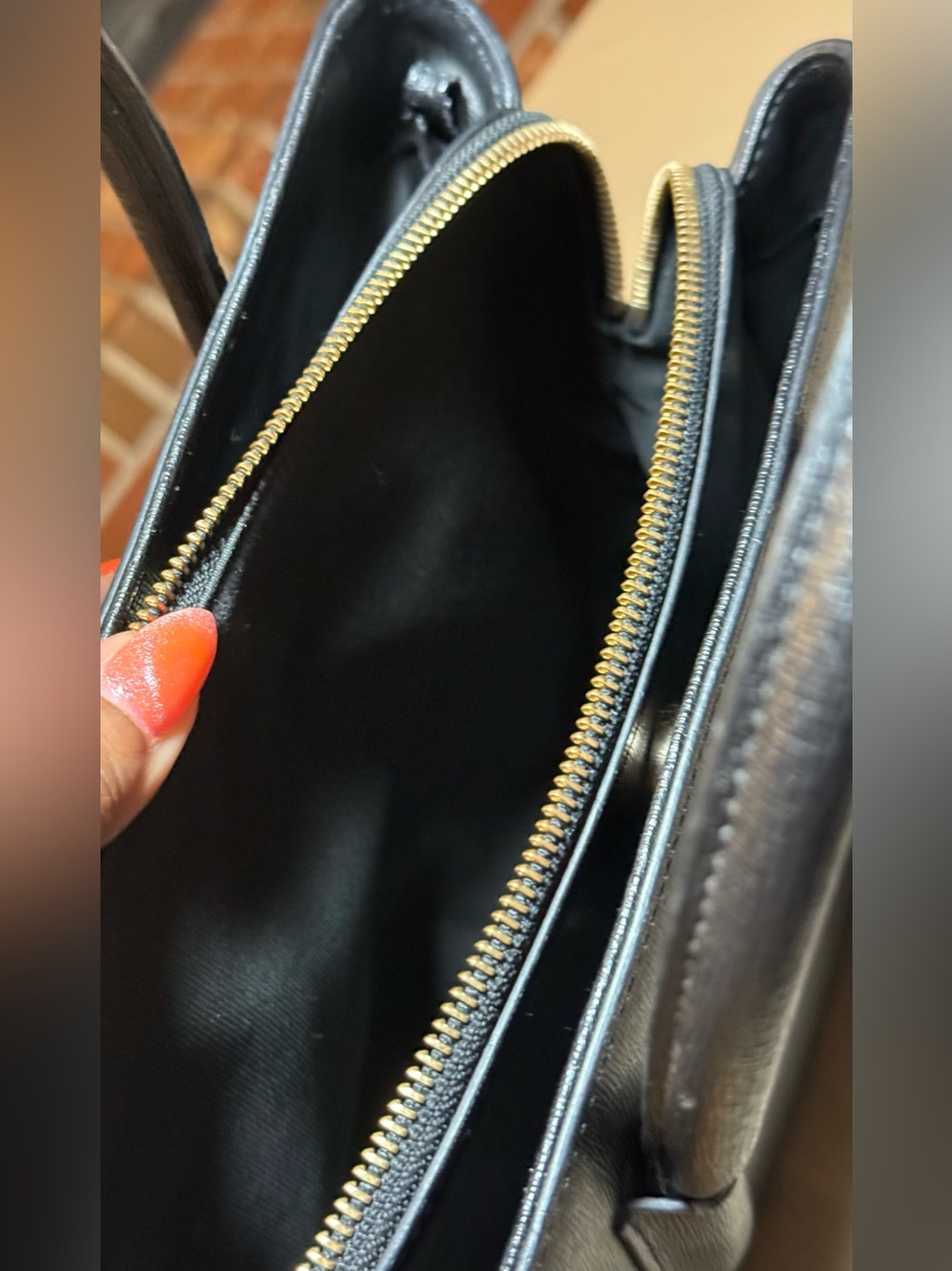 Furla Tessa Saffiano Leather Top-Handle Tote EUC - Picture 12 of 16